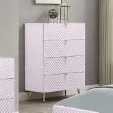 Gaines Chest in High Gloss Pink