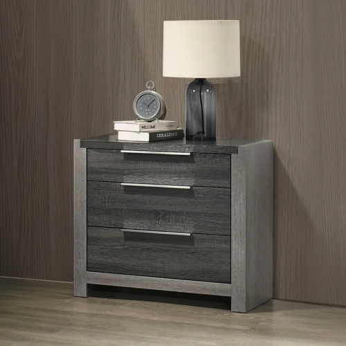 Jehoram Nightstand in Gray