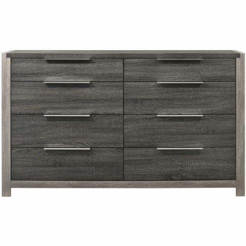 Jehoram Dresser in Two Tone Gray Finish