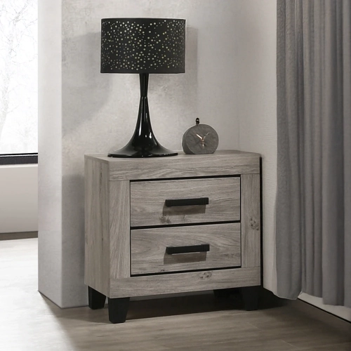 Mari Nightstand in Light Gray