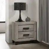 Mari Nightstand in Light Gray