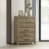 Colton Chest in Antique White Oak Finish