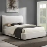Renee Full Bed in Aperol Beige Chenille