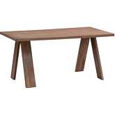 Sarha 63" Dining Table in Walnut Finish