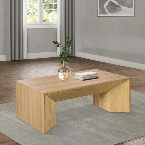 Harold Coffee Table in Natural Oak Finish