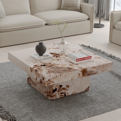 Fultan Coffee Table in Engineered Stone