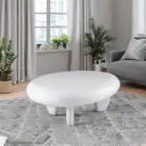 Wylie Coffee Table in High Gloss White Finish