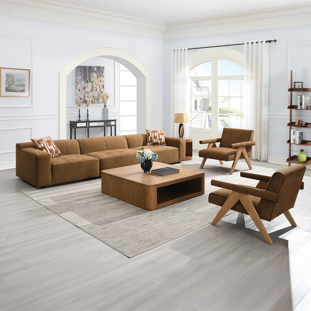 Acme LV05390 Zoey Modular Sectional Sofa Unit Left Facing Arm