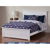 Nantucket Full Bed w/ Matching Footboard in White