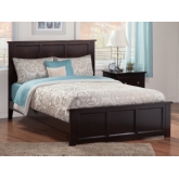 Madison Queen Bed w/ Matching Footboard in Espresso
