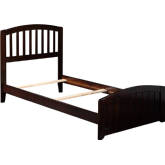Richmond Twin XL Bed w/ Matching Footboard in Espresso