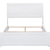 Portland Full Bed w/ Matching Footboard in White