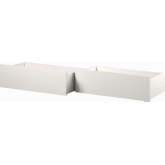 Urban Queen KIng Underbed Drawers in White Finish