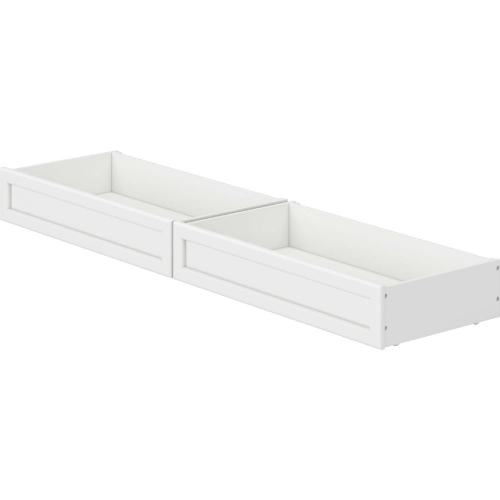 MCM Queen King Twin XL Under Bed Drawers in White