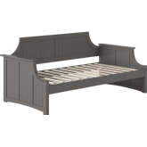 Cambridge Twin Daybed in Grey Finish Wood