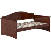 Acadia Twin Daybed in Walnut Finish Wood