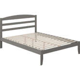 Warren Queen Bed in Grey Finish