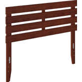 Oxford Full Headboard with USB Turbo Charger in Walnut