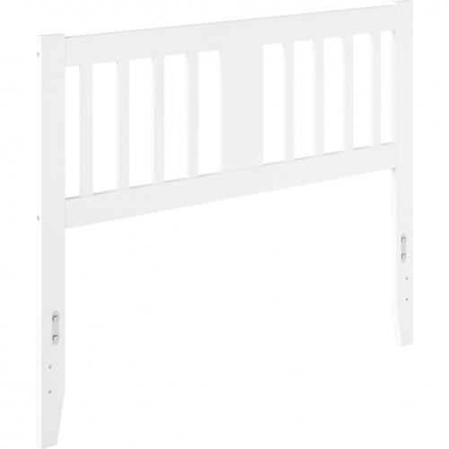 Tahoe Full Headboard with USB Turbo Charger in White