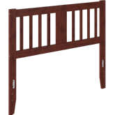 Tahoe Full Headboard with USB Turbo Charger in Walnut