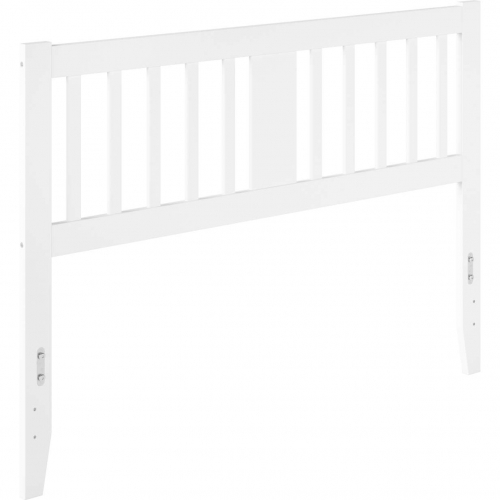 Tahoe Queen Headboard with USB Turbo Charger in White