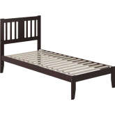 Tahoe Twin XL Bed in Espresso Finish Wood