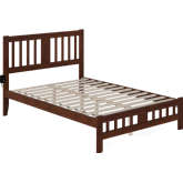 Tahoe Full Bed with Footboard in Walnut Finish