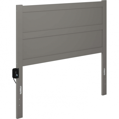NoHo Full Headboard in Grey Finish