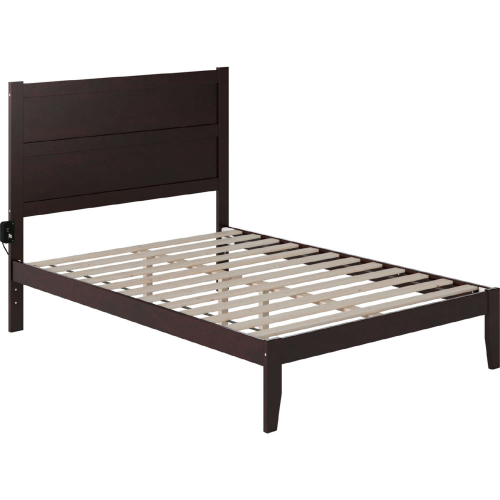 NoHo Full Bed in Espresso Finish Wood