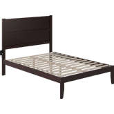 NoHo Full Bed in Espresso Finish Wood