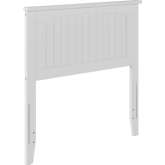 Nantucket Twin Headboard Twin White