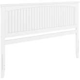 Nantucket King Headboard in White