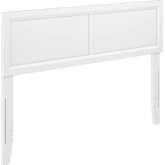 Sophia Full Headboard in White Finish Solid Wood