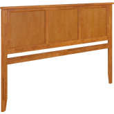 Madison King Panel Headboard in Light Toffee Finish Wood