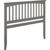 Mission Queen Headboard in Atlantic Grey