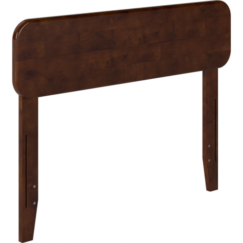 Florence Twin Headboard in Walnut Finish Solid Wood