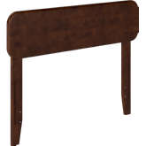 Florence Twin Headboard in Walnut Finish Solid Wood