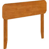 Florence Twin Headboard in Light Toffee Finish Solid Wood