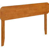 Florence Full Headboard in Light Toffee Finish Solid Wood