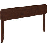 Florence Queen Headboard in Walnut Finish Solid Wood