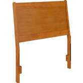 Casanova Twin Panel Headboard in Light Toffee Solid Wood