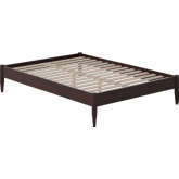 Pasadena 14" Full Platform Bed Frame in Espresso Finish Wood