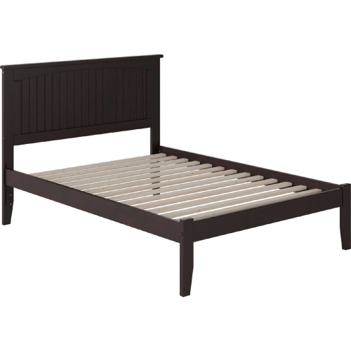 Nantucket Full Bed with Open Footboard in Espresso
