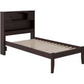 Newport Twin XL Bed with Open Footboard in Espresso