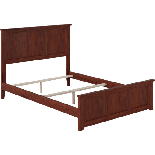 Madison Full Bed with Matching Footboard in Walnut