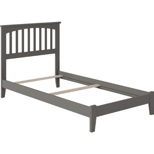Mission Twin Bed in Atlantic Grey