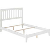 Mission Full Bed with Open Footboard & Turbo Charger in White