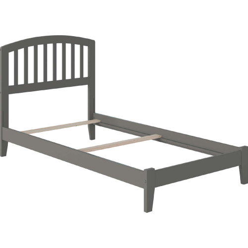 Richmond Twin Traditional Bed in Grey