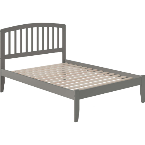 Richmond Full Bed with Open Footboard in Grey