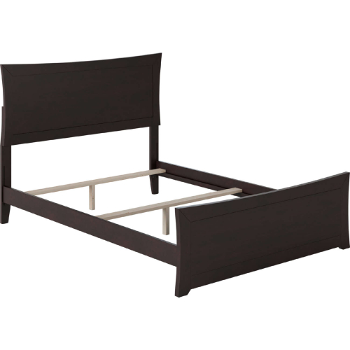 Metro Full Bed with Matching Footboard in Espresso